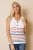 Irvine Striped Knit Tank