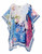 Peacock Peony V-Neck Tunic