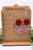 Valentine's Day Gnome - Circle || Drop Earrings