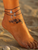 Sun Moon Star Bohemian Triple Layered Anklet Ankle Bracelet