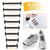 8 Pairs Silicone No Tie 