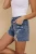 Face To Face Distressed Denim Shorts