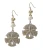 Sand Dollar Semi Precious Stone Earrings