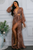 Diamond Ring Cut Out Maxi Dress