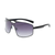 Large Curved Frame Fashion Glasses