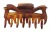 Med Patent Cover Hair Claw Tortoise Shell