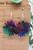 Watercolor Daisy || Acrylic Dangle Earrings