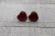 Glitter Hearts Stud Earrings