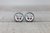 Be Cool  Glass Stud Earrings **MINI**