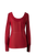 Studded Detail Wrist Back Button Long Sleeves Top