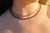 Iolite Cube Gemstone Necklace