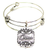 Oma Victorian Scroll Triple Style Bangle Bracelet