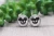Jack Mouse || Glass Stud Earrings || Hypoallergenic