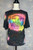 You Are Enough Flowers Reverse Tie Dye Patchwork Tee 
