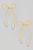 Twisted Bow Tie Earrings