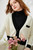Fangyan | Clely White Wool Cardigan