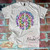 Personalized Rainbow Leopard Monogram Graphic Tee