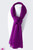 SQUARE SEAM in purple SCARF