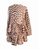Leopard Dress ft 3 Ruffles