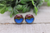 Wonder Woman || 12mm Glass Stud Earrings