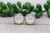 Cute Floral Duck || Glass Stud Earrings || Hypoallergenic