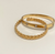 ROMA GOLD ROPE CUFF BRACELET
