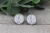 Watercolor Olaf  Glass Stud Earrings