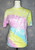 Spring Vibes Tie Dye Blank Tee-Comfort Color