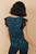 Kancan Printed Lace Shoulder Top
