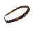 French Twist Headband in Tortoise Shell & Matte Shell