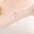 Collette Z Rose Gold Overlay Cubic Zirconia Octagon Clasp Bangle
