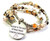 Biology Is The Least Of What Makes Someone A Mother Microcrystalline Quartz Wrap Agate Stone Bracelet