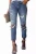 Bright Fading High Rise Distressed Skinny Jeans