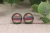 Serape  Glass Stud Earrings