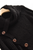 Buttoned Wrap Turtleneck Sweater