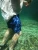 Grey 100% Waterproof Dry Bag Pocket Board Shorts