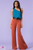 One shoulder jumpsuit with belt