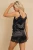 With You Lace Satin Loungewear Set