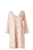 Soft Pattern Peach Shift Dress
