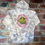Love More Worry Less Tie Dye Hoodie