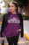 Chicago Skyline Hoodie with White Outline