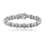 Collette Z Sterling Silver Cubic Zirocnia Multi-shape Bracelet