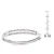 Collette Z Sterling Silver Cubic Zirconia Bangle Bracelet