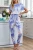 Casual chic Pocketed Tie-dye Jumpsuit