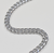 MASON SILVER CURB CHAIN NECKLACE