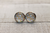 Colorful Dots  Glass Stud Earrings