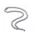Collette Z Sterling Silver Cubic Zirconia Faux Pearl Drop Necklace