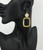 CZ Pave & Square Pendant Earrings
