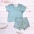Finn Ribbed Outfit (Baby Blue)