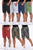 Heathered Cotton Shorts
